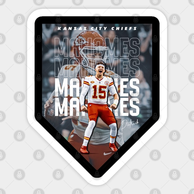 Mahomes 15 D-1 Sticker by NFLapparel